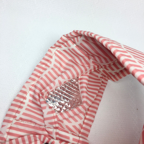 ナイロン製 アルミ保冷シート内蔵 クールネック ネッククーラー クール  