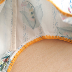 シジミ刺繍のエコバッグ(OR) 5枚目の画像