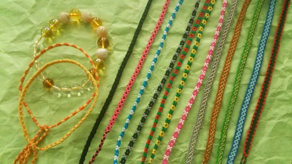 ミサンガ…オリジナルデザインが沢山あります。 ブレスレット heart