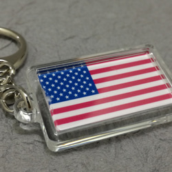 ◆新品◆ アメリカ合衆国 キーホルダー 国旗 USA 2枚目の画像