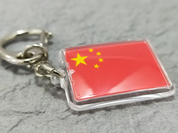 ◆新品◆ 中国 キーホルダー 国旗 CHINA 2枚目の画像