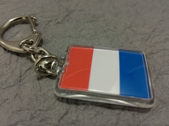 ◆新品◆ フランス キーホルダー 国旗 FRANCE 2枚目の画像