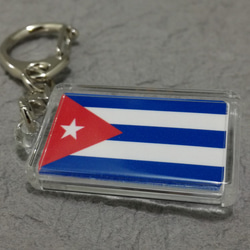 ◆新品◆キューバ キーホルダー 国旗 CUBA 1枚目の画像