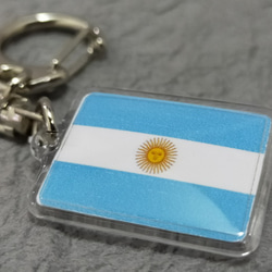 ◆新品◆ アルゼンチン キーホルダー 国旗 ARGENTINE 1枚目の画像