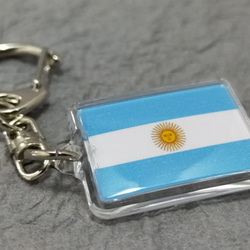 ◆新品◆ アルゼンチン キーホルダー 国旗 ARGENTINE 2枚目の画像