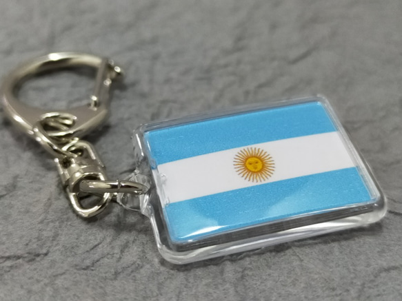 ◆新品◆ アルゼンチン キーホルダー 国旗 ARGENTINE 2枚目の画像