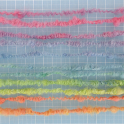 手紡ぎｺｲﾙﾔｰﾝ　～春の虹～ 2枚目の画像