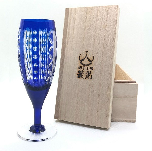 多文様フルートシャンパングラス