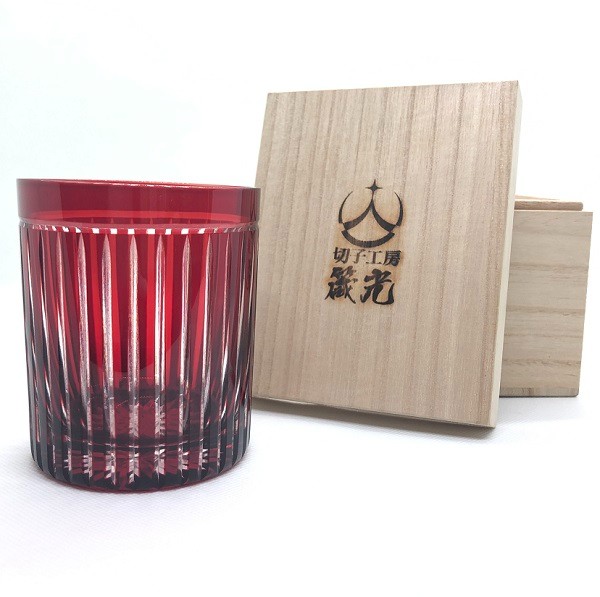 竹林ロックグラス