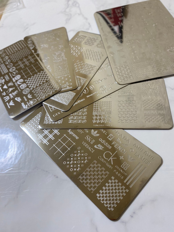 ネイルプレート ネイルスタンピングプレート スタンプネイル