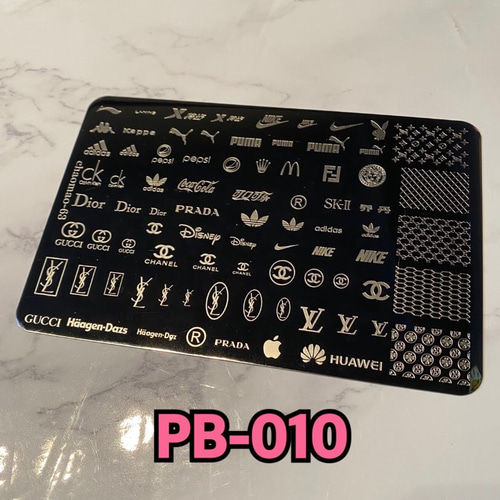 ネイルプレート ネイルスタンピングプレート スタンプネイル