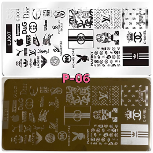 ネイルプレート ロゴ スタンププレート スタンピングプレート その他