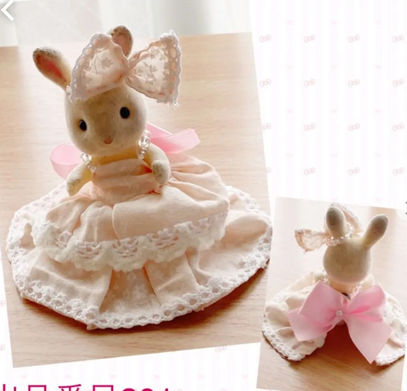 シルバニアファミリー 服 ドレス ハンドメイド おもちゃ・人形 なかち