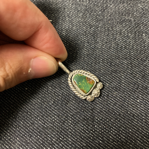 セリリョス　ターコイズ　シルバー　ネックレス　ペンダント#インディアンジュエリー silver950 セリリョス ターコイズ シルバーネックレス♯インディアン