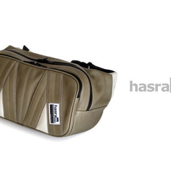 【受注生産】　hasram. WAIST BAG HR-L1006 (Gray) 1枚目の画像