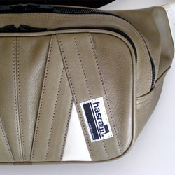 【受注生産】　hasram. WAIST BAG HR-L1006 (Gray) 3枚目の画像