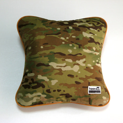 【受注生産】 hasram. MULTICAM CUSHION 1枚目の画像