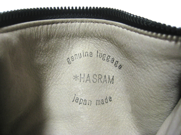 【受注生産】 hasram.  POUCH HR-A1001 3枚目の画像