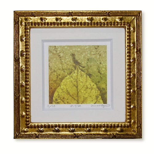 アンリマチスリトグラフ石版画「黄色いバックのヌード」