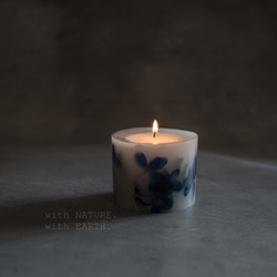 「Indigo」 Botanical scented candle 2枚目の画像