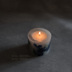 「Indigo」 Botanical scented candle 3枚目の画像