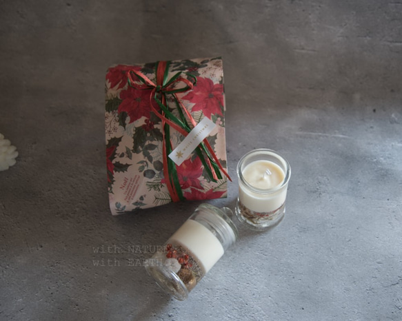 「セイナル ヨルニ」 Scented candle + Wrapping 2枚目の画像