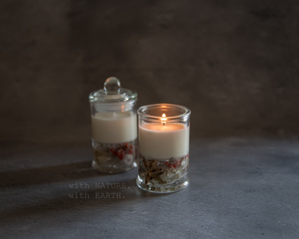 「セイナル ヨルニ」 Scented candle + Wrapping 3枚目の画像