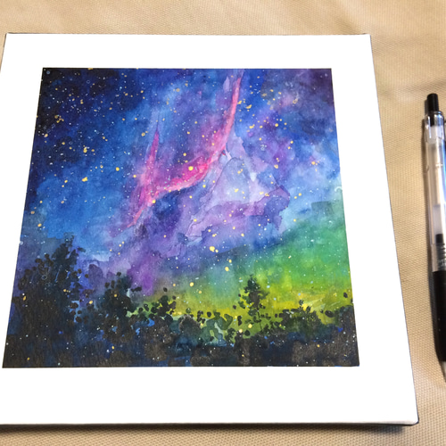 Aurora:オーロラ 原画 絵画 koutaki 通販 3557637|Creema(クリーマ) Aurora:オーロラ 原画 絵画 koutaki 通販 3557637|Creema(クリーマ)
