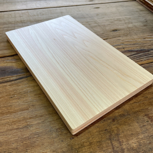 超軽量 ひのき まな板 17.5〜18×30×0.5センチ 奈良県 吉野産 桧 檜 木