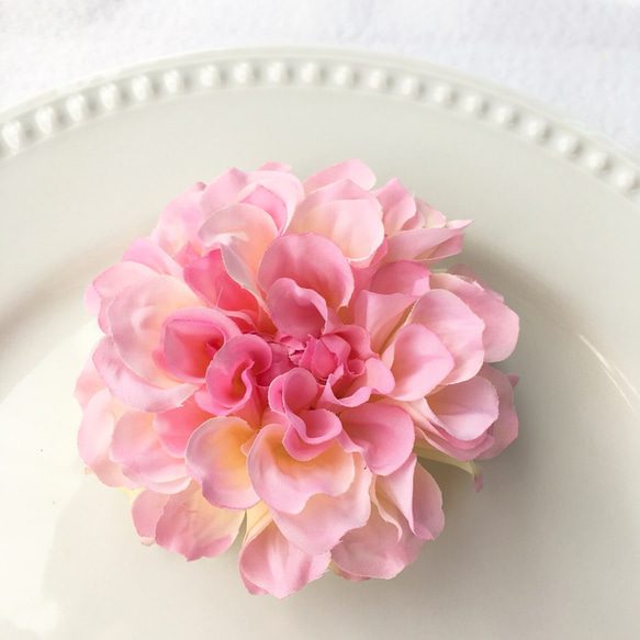 Dahlia&#39;s Simple 2way Corsage (Cream Pink) 第1張的照片