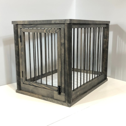 受注製作 オーダーメイド可 小型犬用ペットハウス（黒） ハウス・小屋 