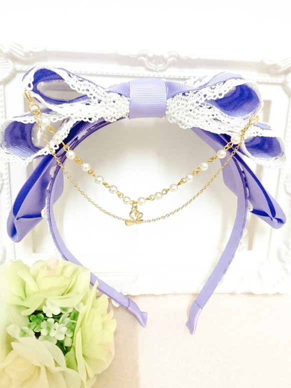 猫耳カチューシャ✽cat ears headband 3枚目の画像