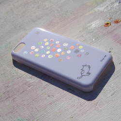 みずたまを追う猫　iPhone case(5c） 3枚目の画像