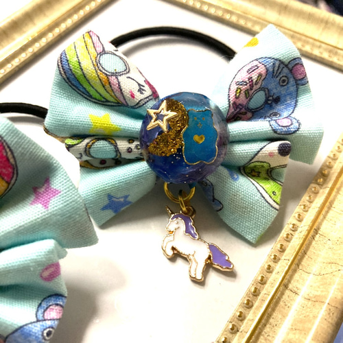 大人可愛い＊リボン＊ビジュー＊レジンヘアゴム＊ブローチ 大人可愛い＊リボン＊ビジュー＊レジンヘアゴム＊ブローチ