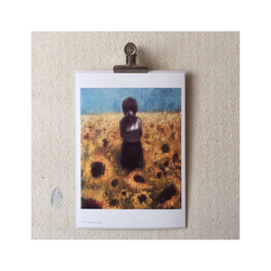 アートプリント「Sun flower」 2枚目の画像