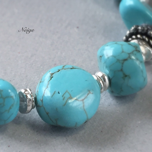 再入荷】カレンシルバー ラフロンデル ホワイトシルバー 金具