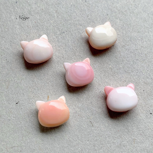 N109 / 天然石 カスタムボールペン クィーンコンクシェル 【公式通販】