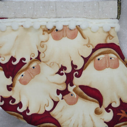 【クリスマス】くつ型バネ口ポーチ 3枚目の画像