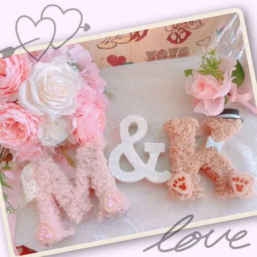 ウエディング♡イニシャルオブジェ オーダー受付中です♡♡♡！ その他  