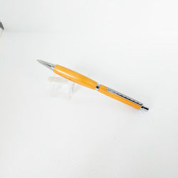 木製ボールペン/結ペン(シャープペンシル）/イチイ/シルバー 5枚目の画像