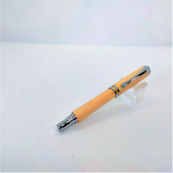 木製ボールペン/結ペンゐふう/東濃檜/シルバー 4枚目の画像