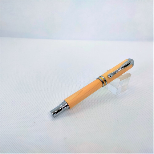 木製ボールペン/結ペンゐふう/東濃檜/シルバー ペン・筆記用具