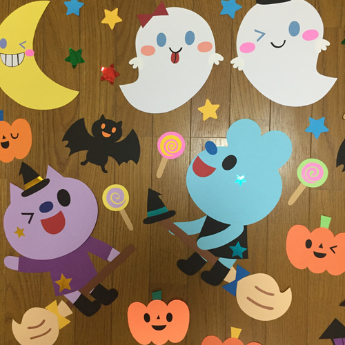 オーダー受付中】ハロウィン 壁面飾り 10月 保育園 幼稚園等 病院 