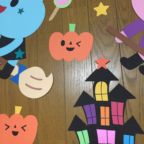 オーダー受付中】ハロウィン 壁面飾り 10月 保育園 幼稚園等 病院 