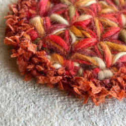 Knitting 生命之花編織墊 - 秋天的腳步 第4張的照片