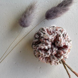 Knitting 生命之花束口袋 - 粉粉鈴鐺花 第1張的照片