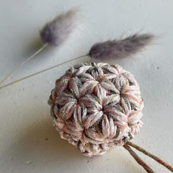 Knitting 生命之花束口袋 - 粉粉鈴鐺花 第8張的照片