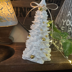 アロマストーン　クリスマスツリー　12.5㌢Lサイズ　特大　　鈴付き　無料ラッピング付き 4枚目の画像