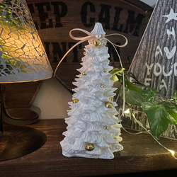 アロマストーン　クリスマスツリー　12.5㌢Lサイズ　特大　　鈴付き　無料ラッピング付き 5枚目の画像