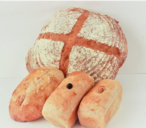 【送料無料】古代小麦100％パンセット（スペルト小麦パン） 1枚目の画像